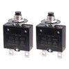 RKURCK 125-250V AC 50V DC Push Button Circuit Breaker 15