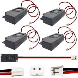 CTRICALVER Speaker 3 Watt 8 Ohm, with JST-PH2.0 2 Pin Interface for Small Electronic DIY Projects (4 Pieces)