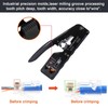 RJ45 Crimping Tool Set, All-in-One Ethernet Crimping Pliers, Wire Stripper