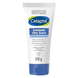 Cetaphil Exfoliante Ultra Suave 1 pz 178 ml Con Extracto de Bamb que Remueve Clulas Muertas de Uso Dirio Recomendada por Dermatlogos para Piel...     