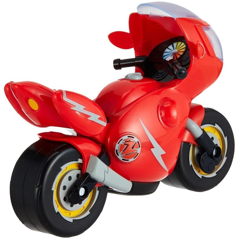 Ricky Zoom Toy Motorcycle with Light and Sounds, Red for