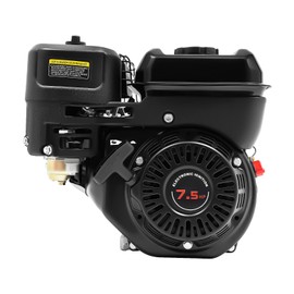 OCASAMI Go Kart Engine Motor, 4-Stroke Engine Motor Gas Powered Engine with Air Cooling System Recoil/Pull Start Mini Engines Motor 25° Geneigter Einzylinder Gasoline Engine Motors（ 7.5 HP, 210CC）