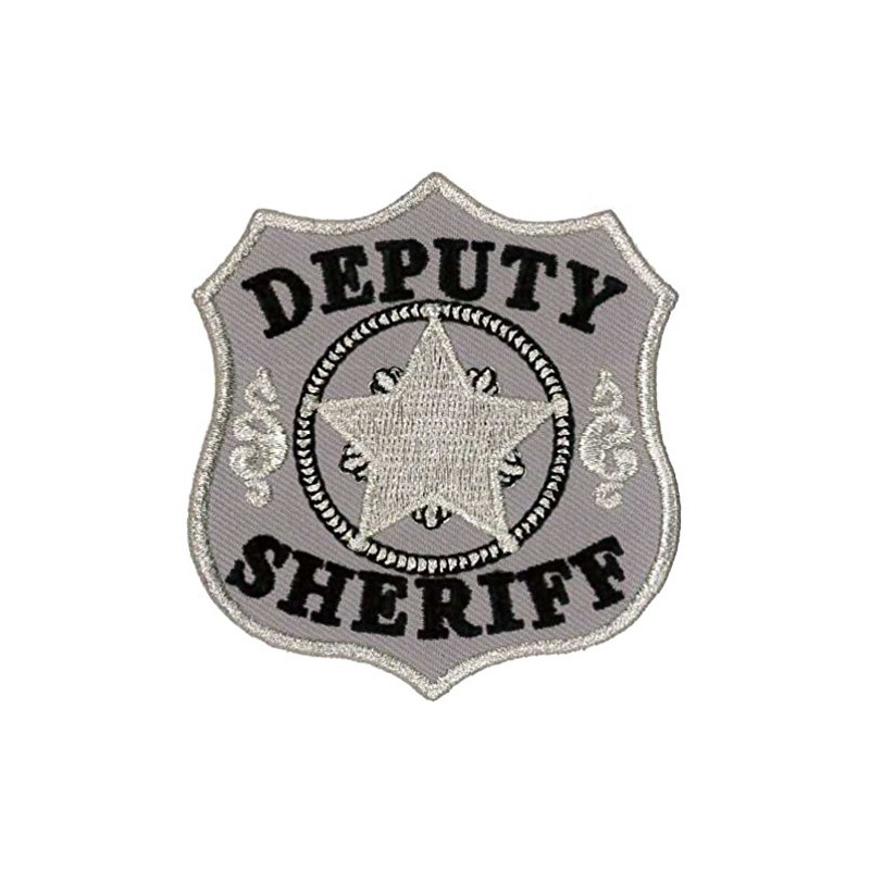 Deputy Sheriff Embroidered Patch 7 cm x 7.5 cm (2