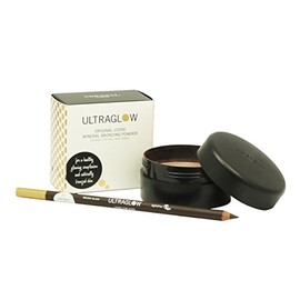Ultra Glow Original Loose Bronzing Powder with Liner For Eyes BrownBlack