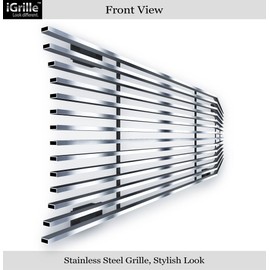 APS Stainless Steel 304 Billet Grille Grill Custome Compatible with 1969-72 Chevy C K Pickup Suburban Blazer