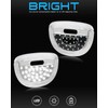 HERCOO Dome Light Lens Cover Interior Lights Roof Map Lamp