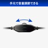 GOPPA GP-HS14/B Goppa Headset, Overhead Type, Single Ear, Monaural, 0.1