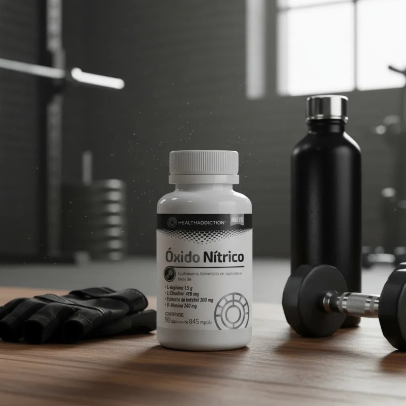 xido Ntrico Para Rendimiento Deportivo 90 Cpsulas Sin Sabor