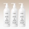 3 bottles of Ziaja Goat Milk Body Lotion 400ml /