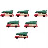 Shelly's Buttons and More Woody Car with Christmas Tree (6