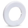 Floor and Ceiling Plate Cover Split Flange, 1-1/4" Escutcheon Plate,