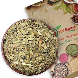 NY Spice Shop Ginkgo Biloba Leaves Cut & Sifted - 8 Ounce Natural Dried Herbal Tea Biloba Leaves Bulk Wildcrafted
