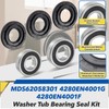 Upgrade MDS62058301, 4280EN4001G, 4280EN4001F Washer Tub Bearing Seal Kit Replacement