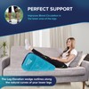 Leg Elevation Pillow by Recovery Wedge, Inflatable Wedge Pillow for