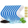 8 Pack Replacement Filters & 4 Pack Replacement Pre-Filter Sponges