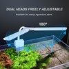 LED Aquarium Light Full Spectrum Clip Fish Tank Light Plants