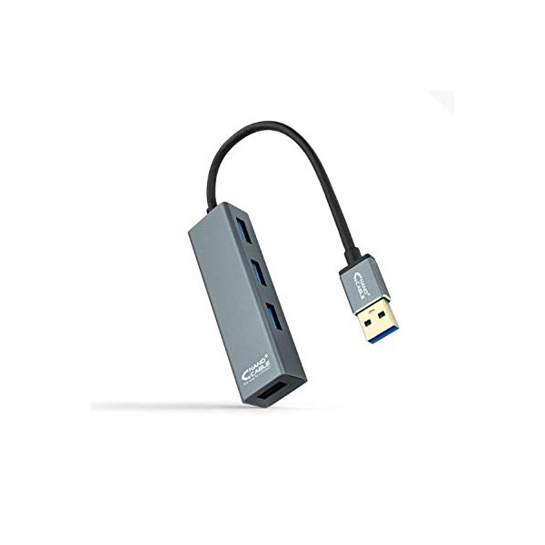Watio Wave HUB 4-Port USB 3.0 Hub, 10 cm Länge,