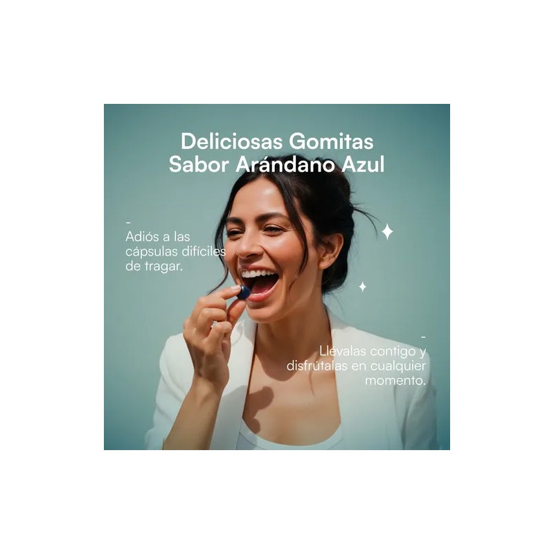 Zesty Tonalli Gomitas Arándano Concentración Vitalidad