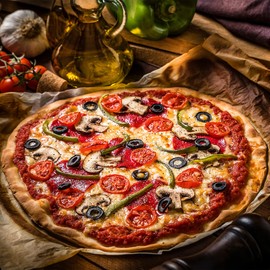 Premium Sliced Black Olives - 19 oz Sliced Olives for Salads, Pizzas, Appetizers & Mediterranean Dishes, No Preservatives