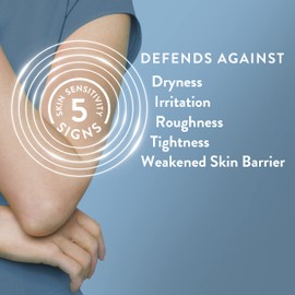 Cetaphil Body Wash, Moisturizing Relief Body Wash for Sensitive Skin, Creamy Rich Formula Gently Cleanses and Gives 24 Hour Relief to Dry Skin, Hypoallergenic, Fragrance Free, 20 oz