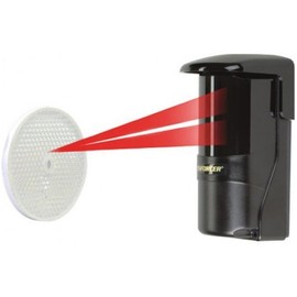 Seco-Larm E-931-S50RRGQ Reflective Photoelectric Beam Sensor, Up to 50ft Sensing Range, Weatherproof IP55 Construction for Indoor/Outdoor Usage, Anti-Condensation Housing