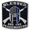 Blessed are The Peacemakers Patch Embroidered Applique Iron On Sew