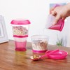 INOGIH Cereal On the Go Cups Breakfast-Portable Drink-Cup Cereal To-Go