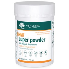 Genestra Brands HMF Super Powder | Probiotic Formula to Support Healthy Gut Flora | 4.9 Oz