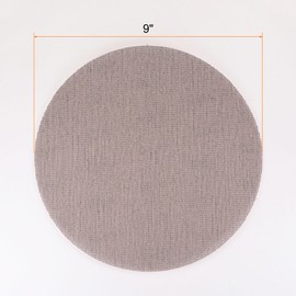 sourcing map 15pcs Mesh Sanding Discs 9 Inch Hook and Loop Sanding Net 120 Grits Dust Free Abrasive Pads for Car Wood Drywall Metal Polishing & Grinding