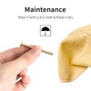 XAOHOME Pegboard Hooks, 24pcs Exclusive Brass Pegs Fittings for Peg