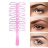 Eye Brow Stencils for Women - 8-Style Brow Drawing Guide,Reusable