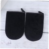 2 piezas Guantes Aplicadores Autobronceadores Negros Para Aplicar Crema Uniformemente