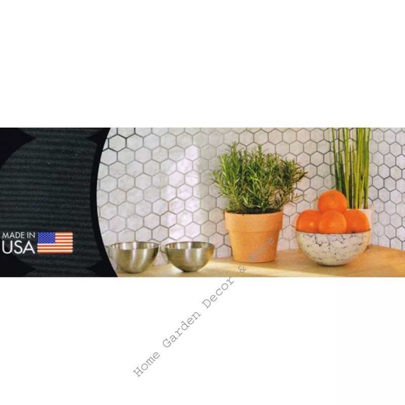 MAIN STREET WALL CREATIONS Peel Stick 8"x8" Art Wall Tile