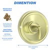 Replacement for Moen T2151BG Brantford Posi-Temp Valve Trim Kit, Brushed