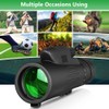 Monocular Telescope,10-30X42 High Power HD Zoom Monocular- BAK4 Prism &FMC