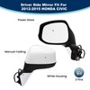 xingsichuang Left Driver Side Mirror For (2012 2013 2014 2015)