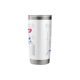 Robotics - Science Robot Builder Engineer Engineering Cyborg Stainless Steel Insulated Tumbler