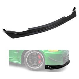 KUAFU Front Bumper Lip Compatible with 2006-2009 Nissan 350Z 3Pcs Spoiler Splitter Bumper Chin Lip Air Dam Body Protector Kit Black Plastic