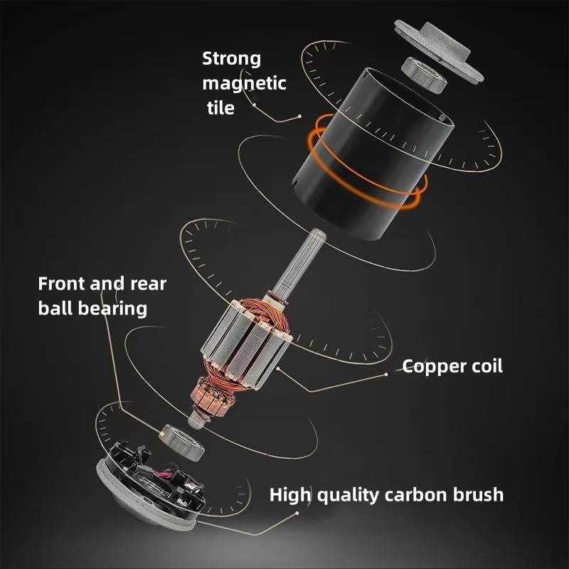 High Torque DC Motor 12v / 24v 3500/7000RPM Permanent Magnet