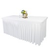 48" L x 24" W x 30" H | White