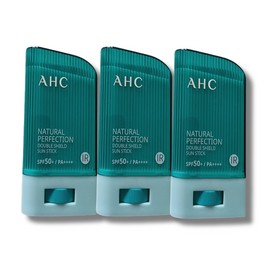 AHC Natural Perfection Double Shield Sun Stick 22g 3pcs / AHC 내추럴 퍼펙션 더블쉴드 선스틱 22g 3개