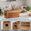 Segtenant Utensil Holder for Kitchen Counter, Extra Large Utensil Holder