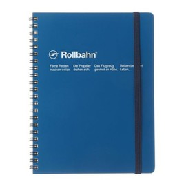 Delfonics Rollbahn Spiral Classic Notebooks: 6-1/2 in. x 8-1/2 in. (Blue) / A5 notebook