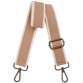 ROYGBCP Adjustable Purse Strap Canvas Crossbody Bag Shoulder Strap Replacement Universal Thick Strap for Handbags, Purses - Unisex Design