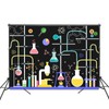 Fitumiw Chemical Science Birthday Party Backdrop 7x5ft Chemical Experiments Science