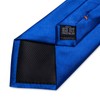 DiBanGu Solid Tie - Conjunto de corbata y pañuelo de