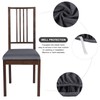 SearchI Seat Covers for Dining Chairs, 4 Pack Stretchable Removable