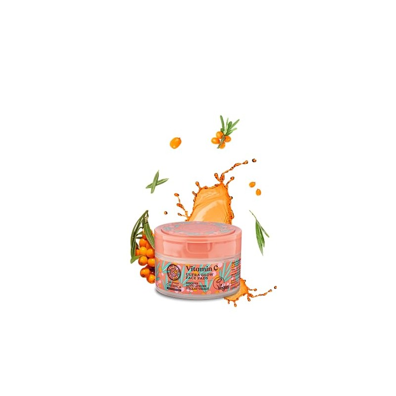 Natura Siberica Oblepikha C-Berrica Radiance Face Pads - Face Pads