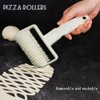 XiXiRan Plastic Grid Roller, 2 Pieces Pizza Dough Docker, Plastic