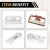 REPAIROCK Jeep 1pc Rear Window Switch Panel Trim Cover Rear